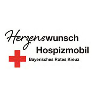 Logo Herzenswunsch Hospizmobil des BRK
