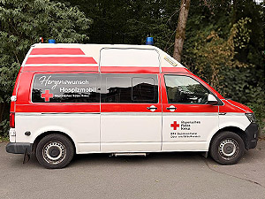Fahrzeug der Herzenswunsch Hospizmobile des BRK