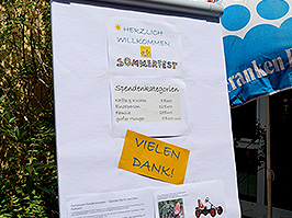 Herzlich willkommen beim Sommerfest der Lebenshilfe